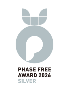 PHASE FREE AWARD 2026 Silver賞 ロゴ